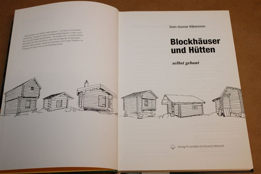 Blockhäuser & Hütten — Scandinavische Blokhutten Zelf Bouwen, Boeken, Ophalen of Verzenden, Gelezen, Overige onderwerpen