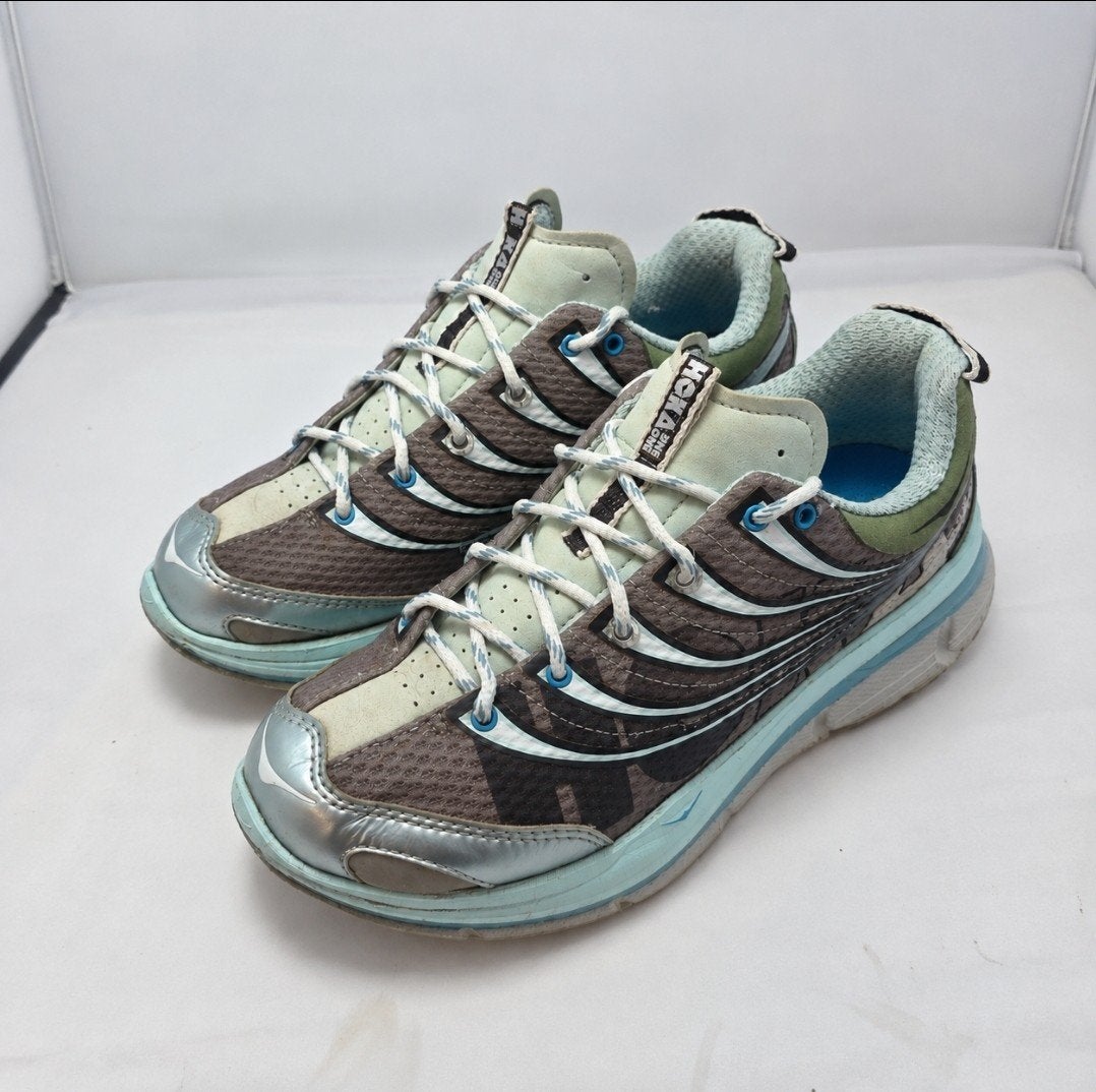 HOKA Kailua Trail Shoes – EU 39⅓ – Hiking & Running, Hoka, Ophalen of Verzenden, Sneakers of Gympen, Grijs