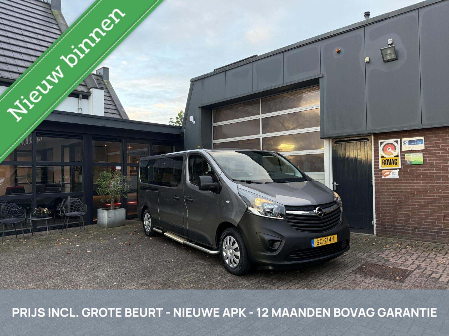 Opel Vivaro combi 1.6 CDTI L2H1 9 PERS ROLSTOELLIFT *ALL-IN, Auto's, Voorwielaandrijving, 12 maanden, Euro 6, Origineel Nederlands