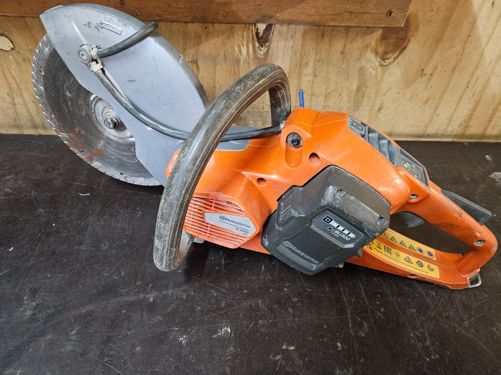 Husqvarna K 535i Accu Doorslijper - Krachtig en Draagbaar, Gebruikt, 70 mm of meer, Overige typen, Ophalen of Verzenden