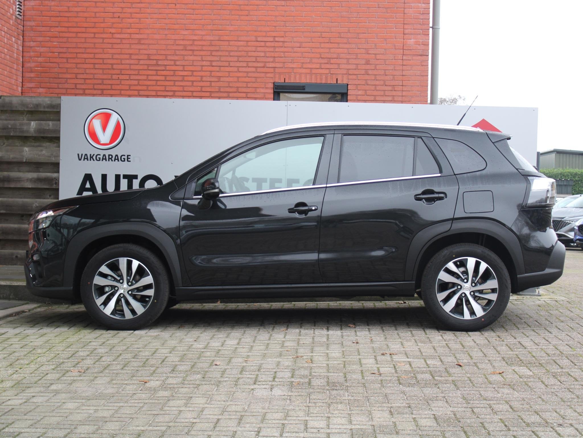 Suzuki S-Cross 1.4 Boosterjet Style Hybrid, Auto's, 12 maanden, Euro 6, 4 cilinders, Zwart