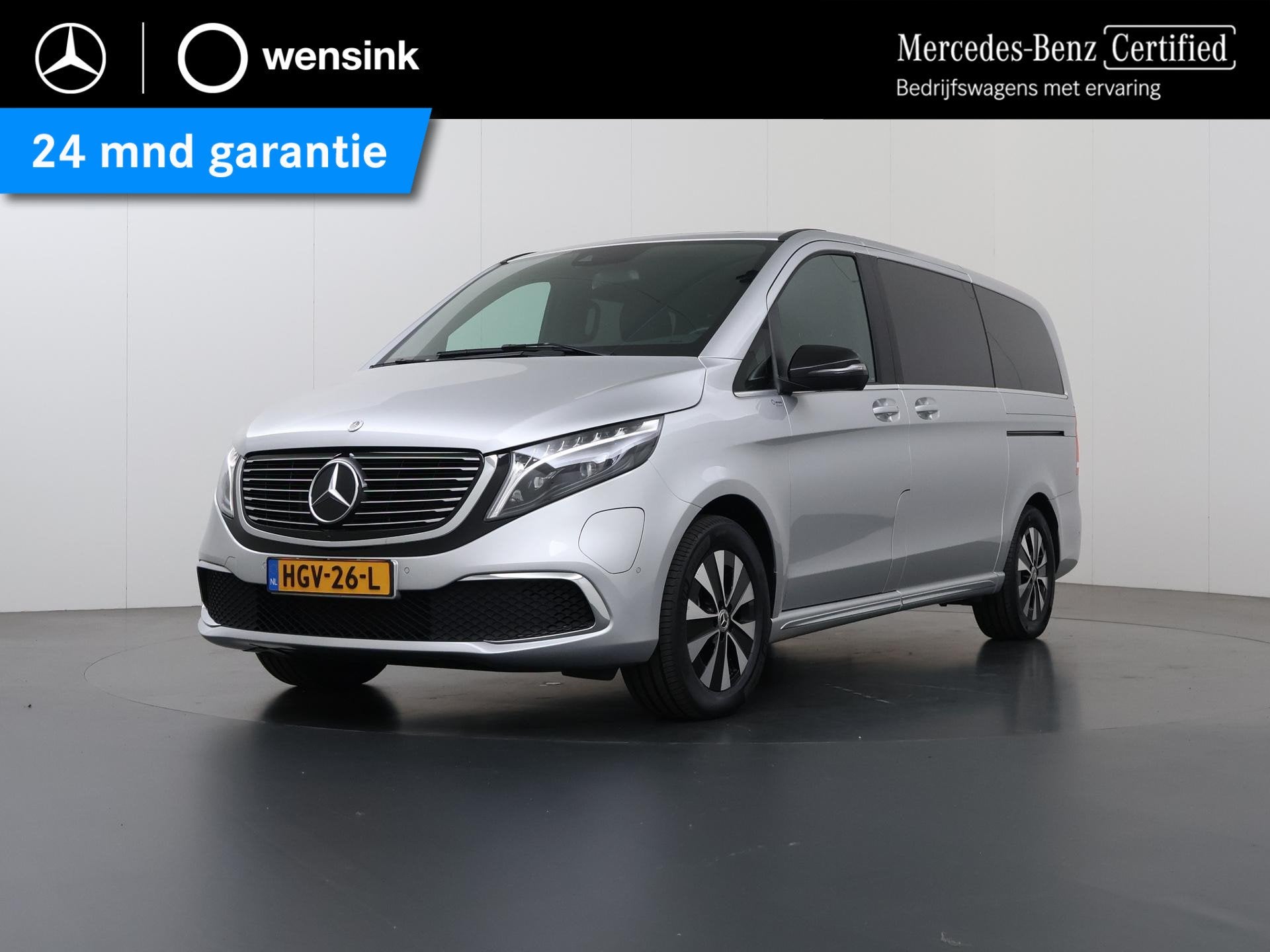 Mercedes-Benz EQV 300 L2 | 7-ZITS | BUSINESS SOLUTION LIMITE, Auto's, Stof, Gebruikt, Zwart, 2535 kg