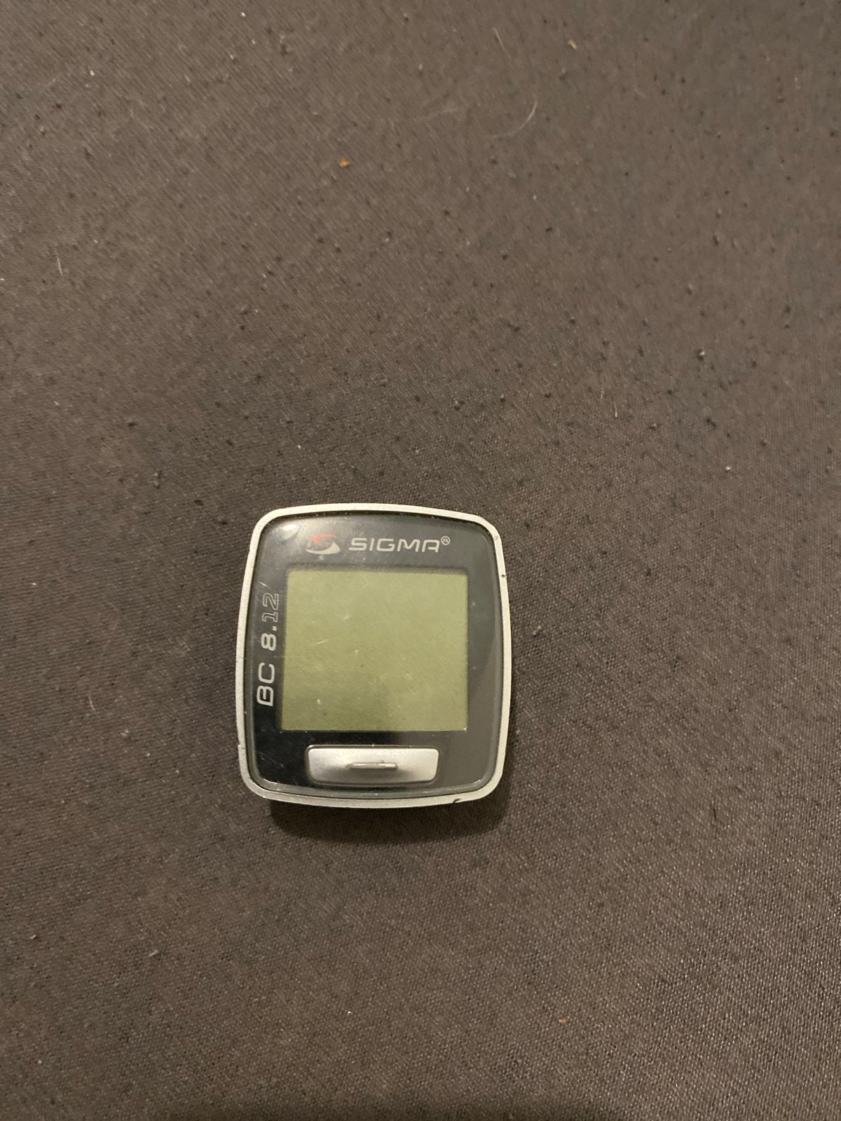 Sigma BC 8.12 Fietscomputer - Gebruikt, Ophalen of Verzenden, Snelheidssensor, Gebruikt