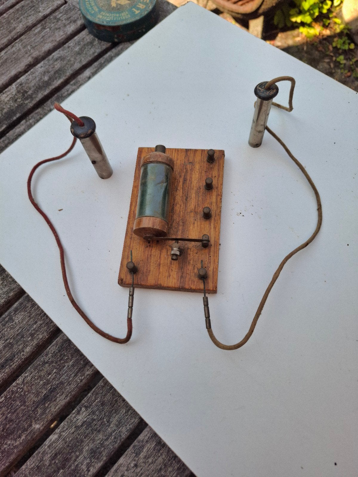Oud elektrotherapie machine, Ophalen of Verzenden