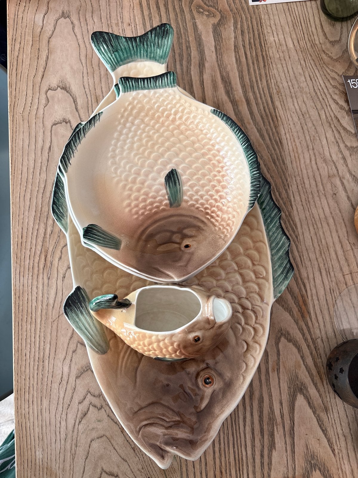 Vintage Shorter & Son Visservies Set - Engeland, Ophalen