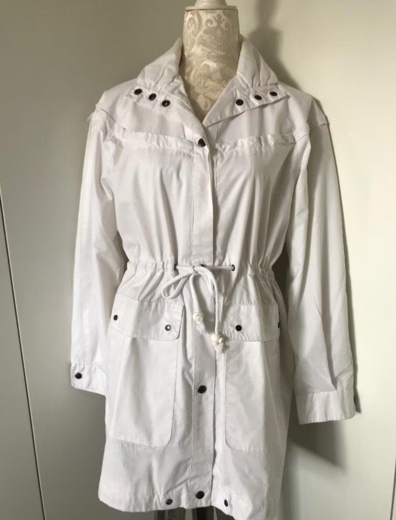 Witte Jas, Ophalen of Verzenden, Zo goed als nieuw, Maat 38/40 (M), Wit