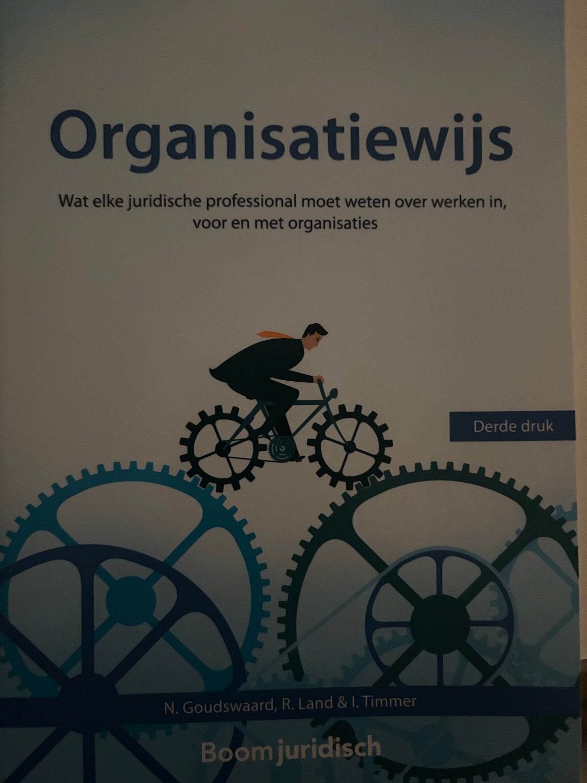 Organisatiewijs HBO Rechten - N. Goudswaard e.a. (Derde druk, Boeken, Ophalen of Verzenden, Gamma, Gelezen, HBO