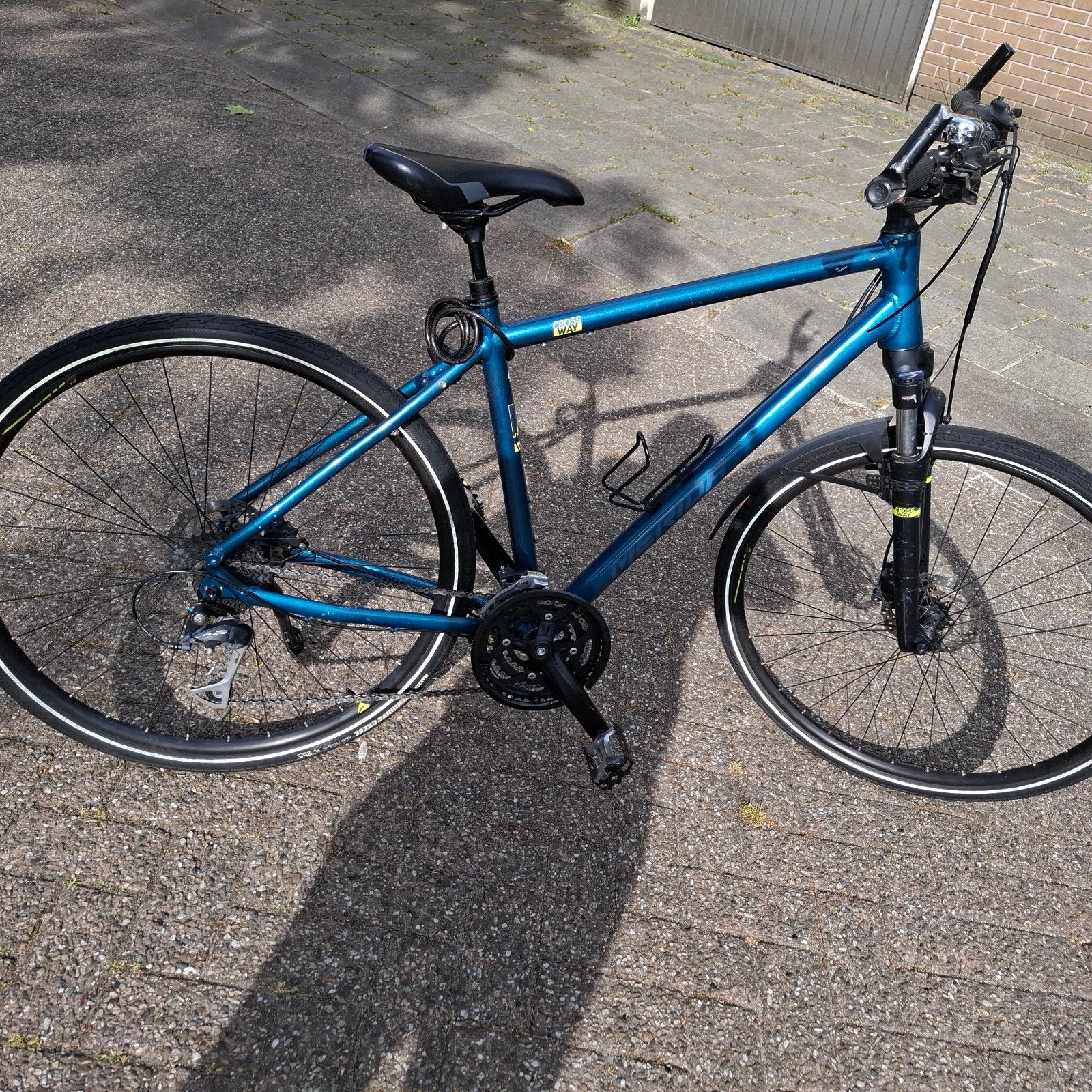 Merida Crossway hybride fiets / trekkingfiets – nieuw staat, Fietsen en Brommers, 28 inch, Vering, Zo goed als nieuw, Meer dan 20 versnellingen
