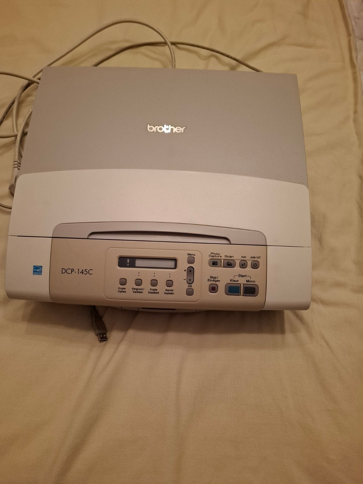 TK BROTHER DCP 145C PRINTER INCLUSIEF 11  CARTRIDGES, Ophalen, Gebruikt, Printer, Brothers