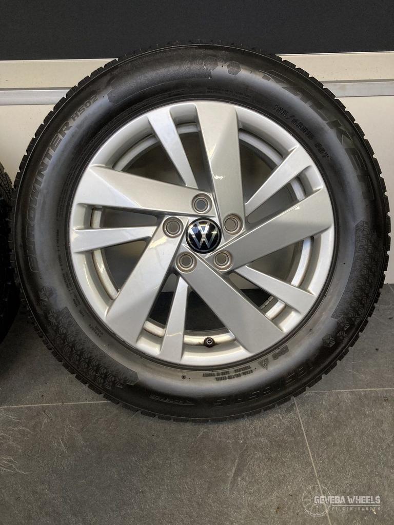 15” originele Volkswagen Polo 2G0 velgen winterbanden 5x100, Gebruikt, 15 inch, -, -
