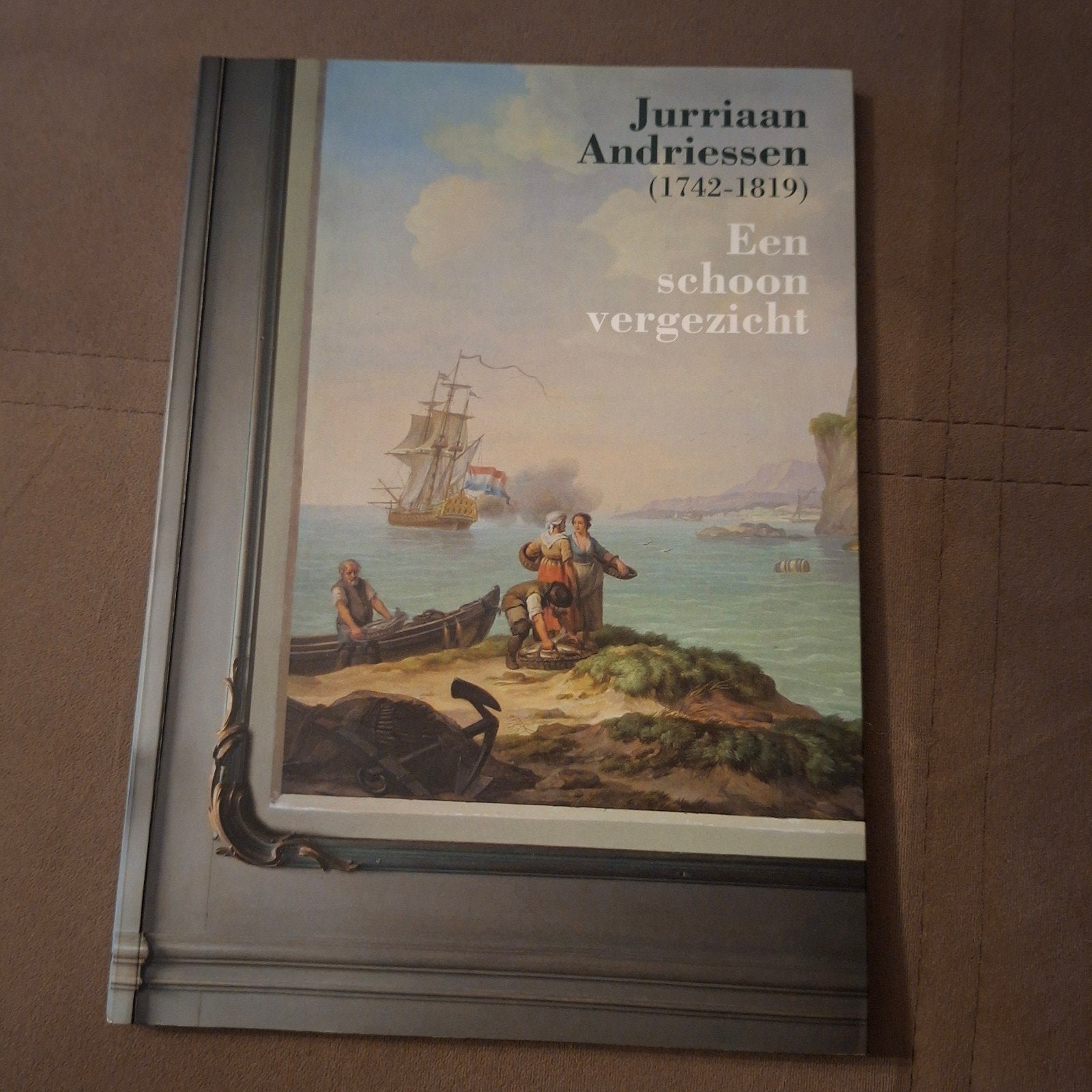 Jurriaan Andriessen (1742-1819) - Een schoon vergezicht, Ophalen of Verzenden, Zo goed als nieuw, Overige onderwerpen, Jurriaan Andriessen