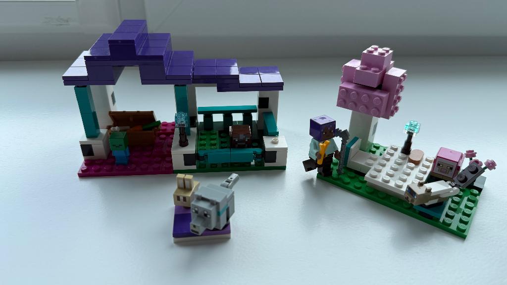LEGO Minecraft De dierenopvang - 21253, Minecraft, Lego, Compleet, Ophalen of Verzenden