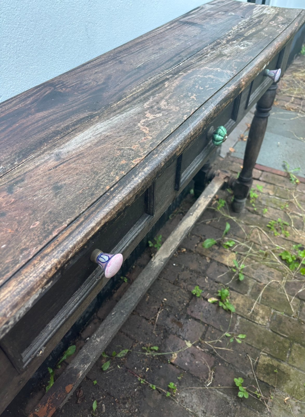 Sidetable, Ophalen, Gebruikt, 100 tot 150 cm, 25 tot 50 cm