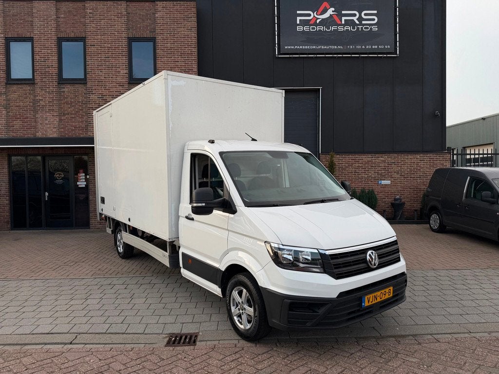 Volkswagen Crafter 35 2.0 TDI 150PK Highline L4 Bakwagen Laa, Auto's, Bestelauto's, Voorwielaandrijving, Stof, Gebruikt, 4 cilinders