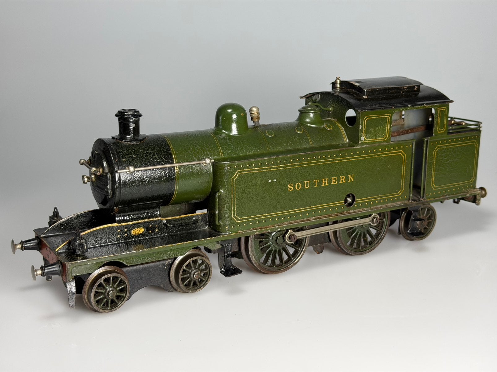 Marklin TCE 1021 spoor 1 locomotief, Antiek en Kunst, Antiek | Speelgoed, Ophalen of Verzenden