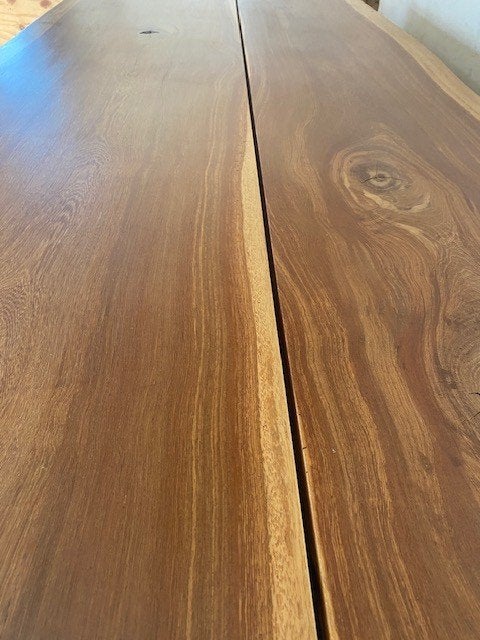Boomstam Tafel, Ophalen, 100 tot 150 cm, 200 cm of meer, Zwaar robuust blad