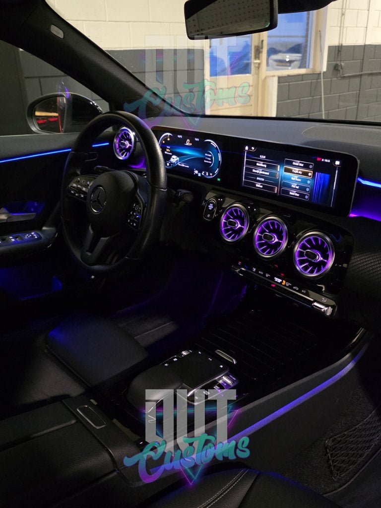 Mercedes CLA W118 X118 Sfeerverlichting Ambient Light Inbouw, Ophalen, Info@dvtcustoms.nl, Mercedes-Benz, DVT Customs