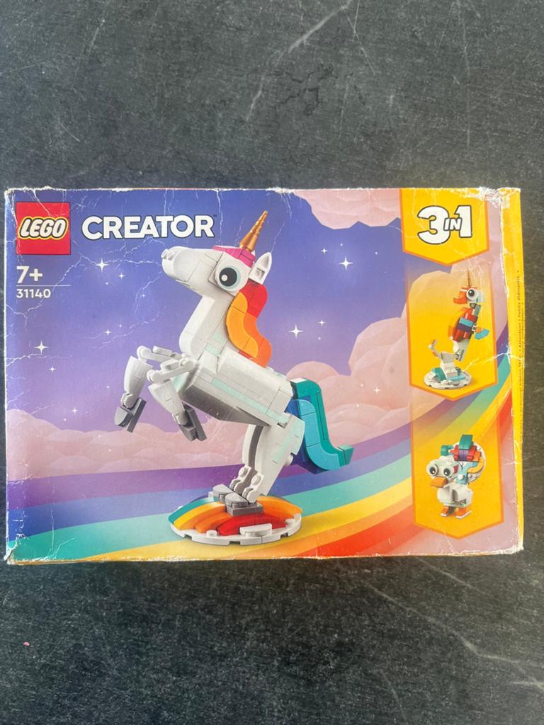 Lego unicorn 31140, Ophalen of Verzenden, Nieuw