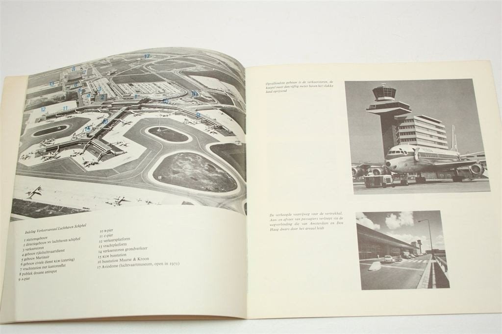 Schiphol — 1970, Complete Gids Europas Modernste Luchthaven, Verzamelen, Gebruikt, Schaalmodel, -, -