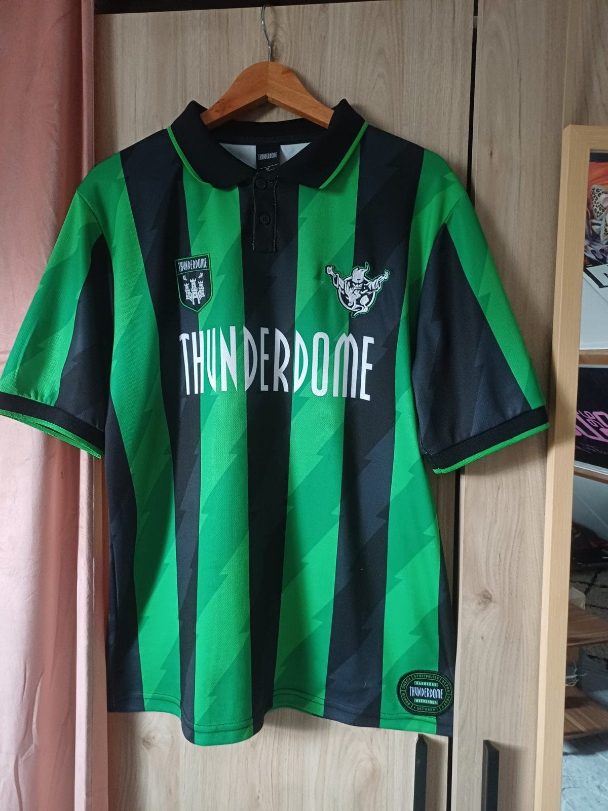 Thunderdome Hardcore Since 1992 Voetbalshirt, Kleding | Heren, T-shirts, Maat 52/54 (L), Meerkleurig, Thunderdome, Ophalen of Verzenden