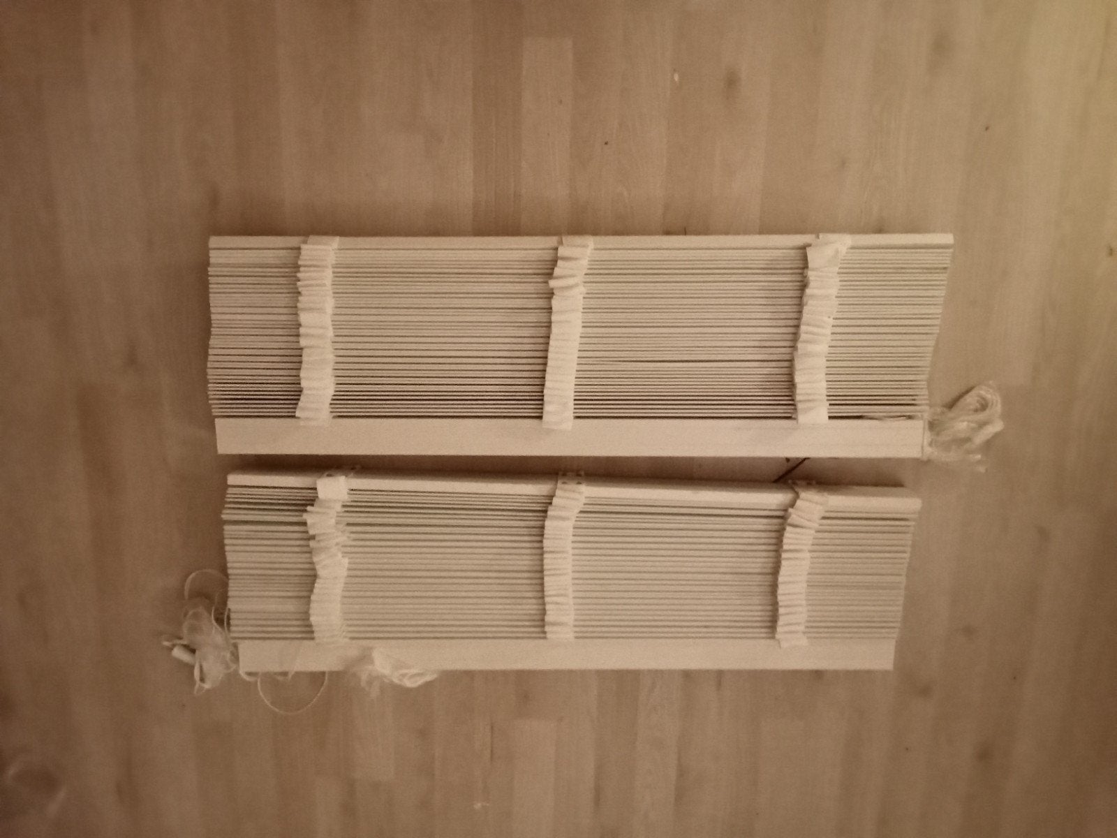 Witte jaloezieën - 2 x 95x225 - 2 x 50x225
2x  9, Huis en Inrichting, Ophalen, Jaloezie, Gebruikt, Wit