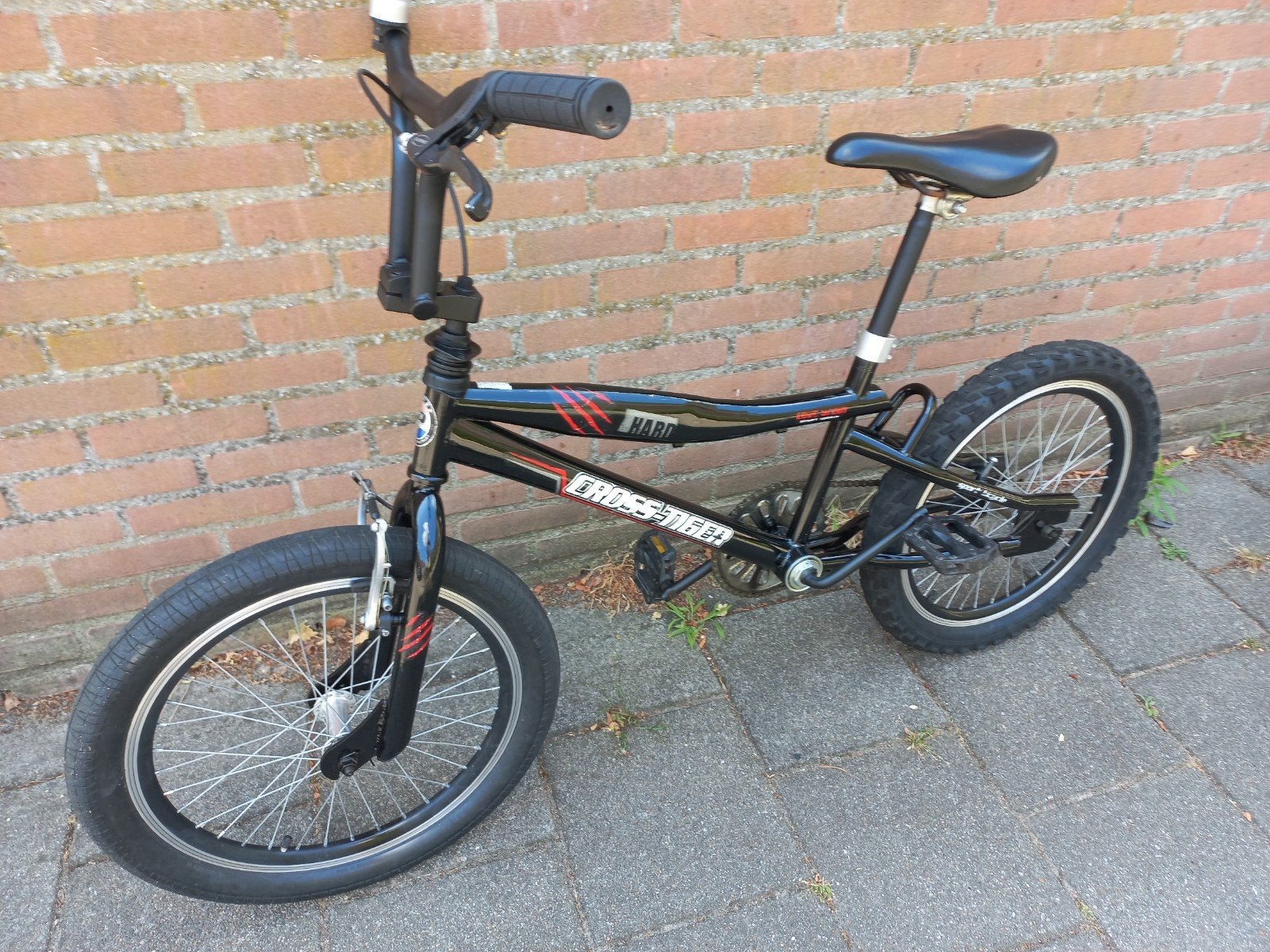 stoere nette Popal BMX, Fietsen en Brommers, Ophalen, Terugtraprem, Gebruikt, Staal
