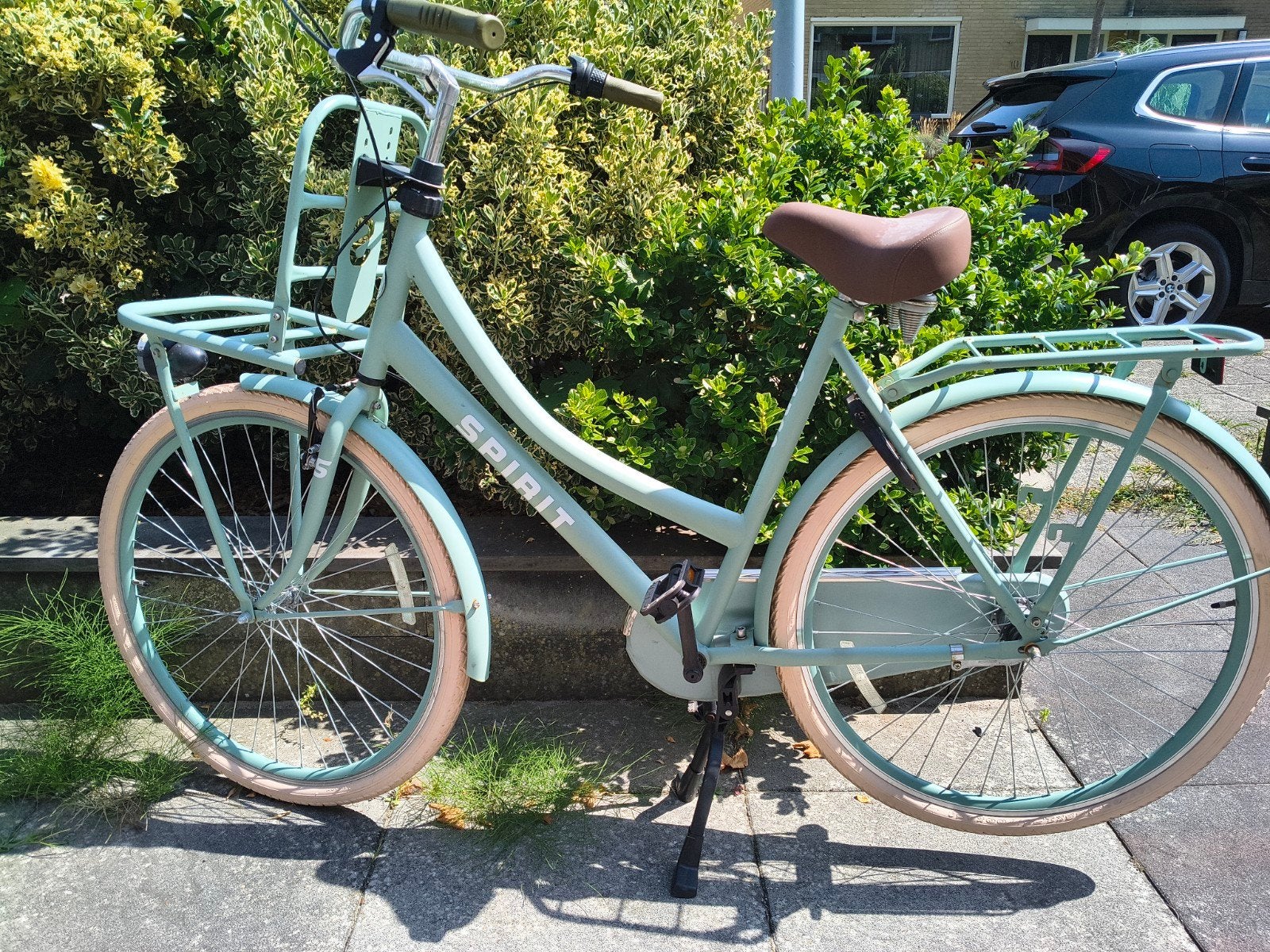 Nette Spirit damesfiets - Zo goed als nieuw, Fietsen en Brommers, Fietsen | Dames | Damesfietsen, Terugtraprem, Gebruikt, 47 tot 50 cm