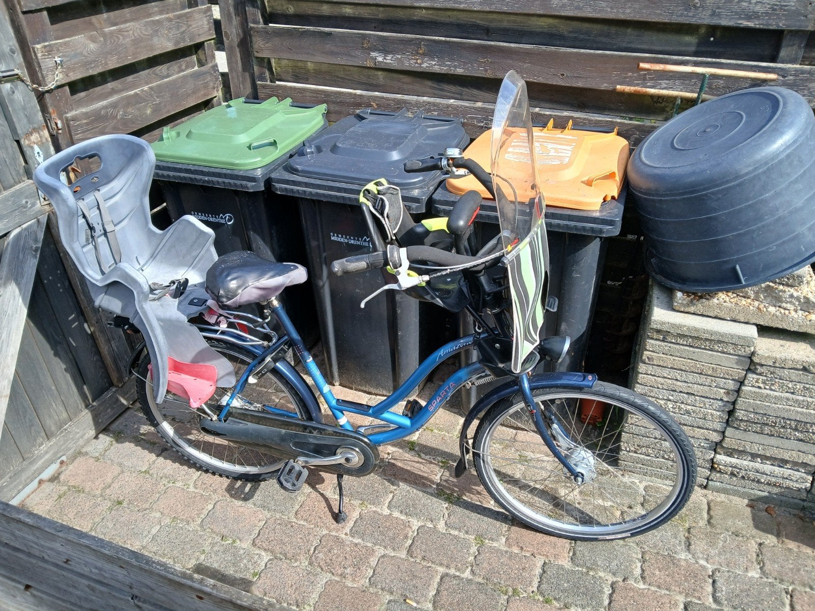 mamafiets, Fietsen en Brommers, Ophalen, Gebruikt