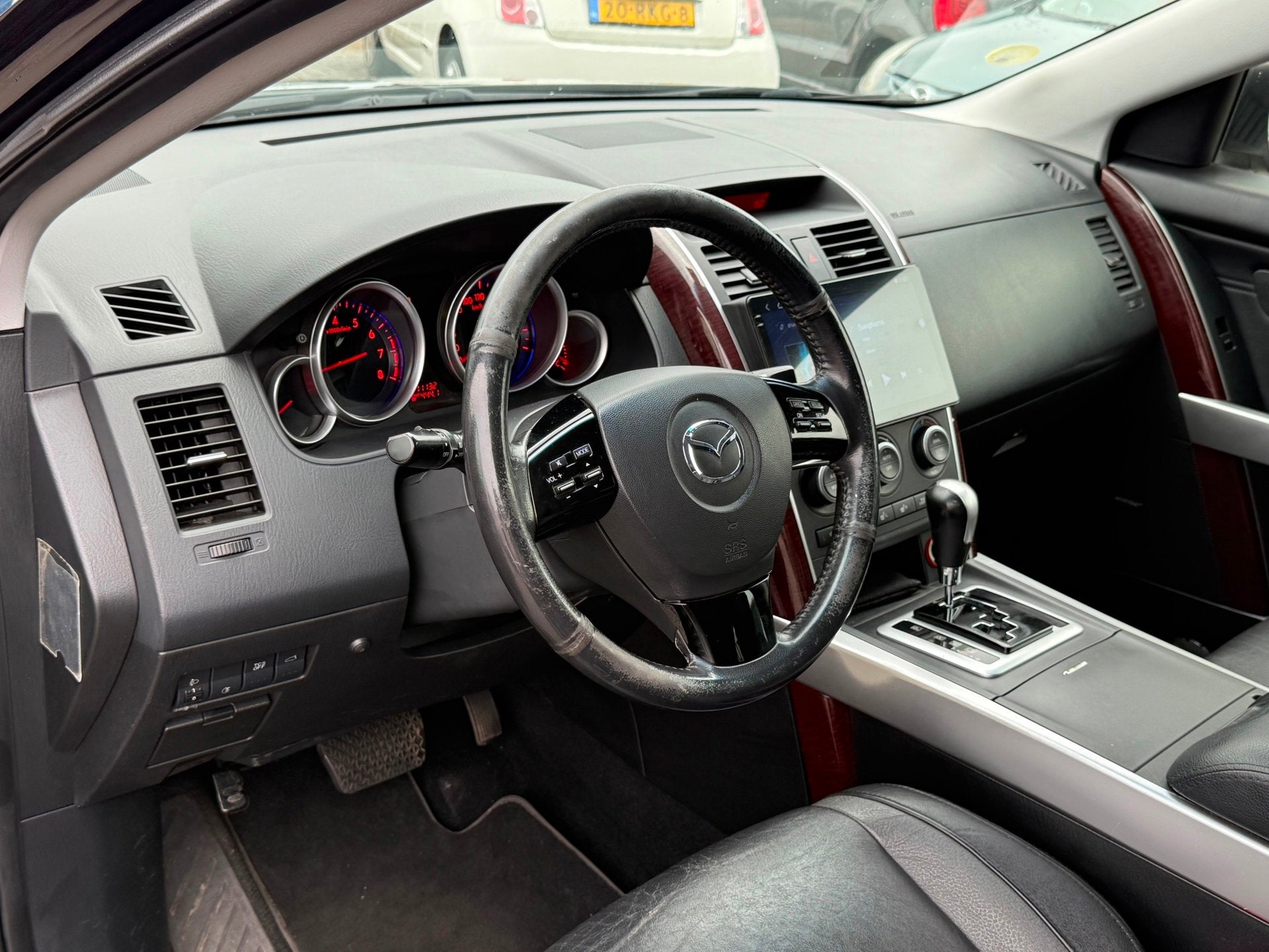 Mazda CX-9 3.7 204 PK GT-L Automaat|7-Persoon., Auto's, Gebruikt, Zwart, LED verlichting, Bedrijf