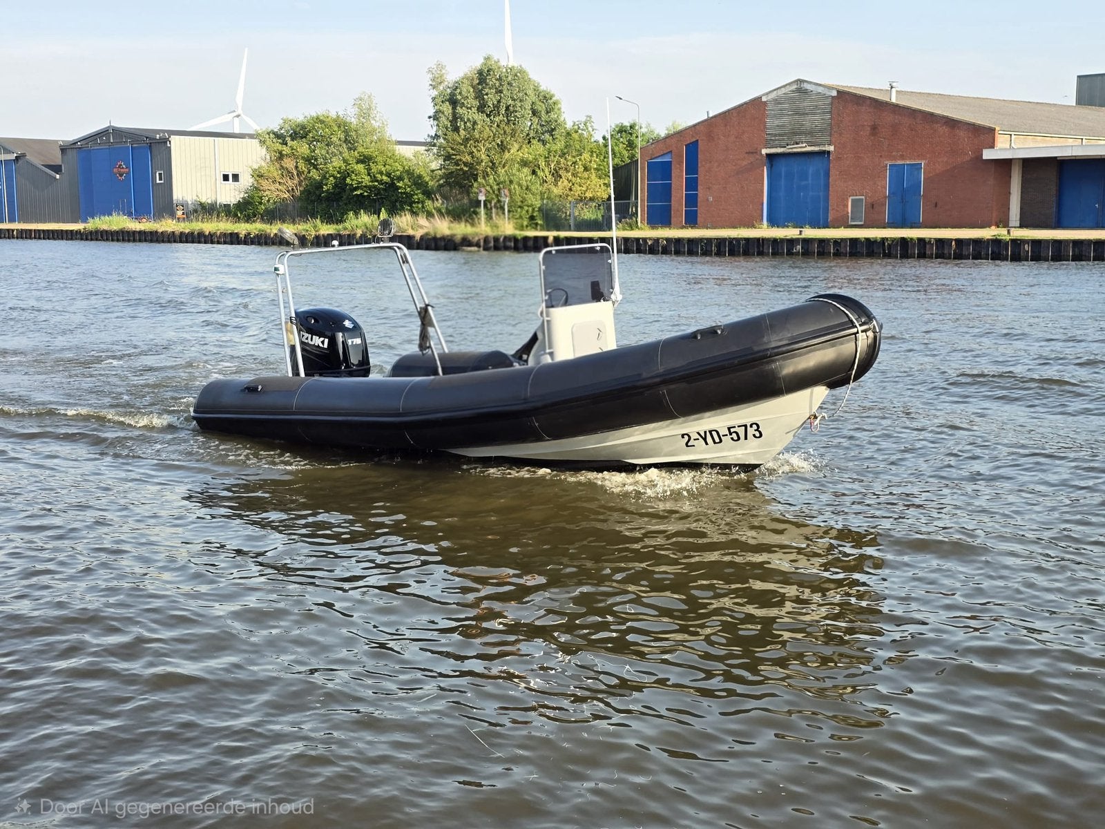 RIB Narwhal 670 175 pk Suzuki en trailer, Watersport en Boten, Ophalen, Polyester/glasvezel, Overige merken, Gebruikt