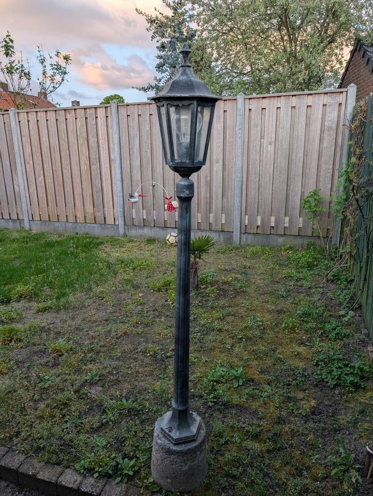 Tuin lantaarnpaal, Tuin en Terras, Ophalen, Gebruikt, Staande lamp, Netvoeding