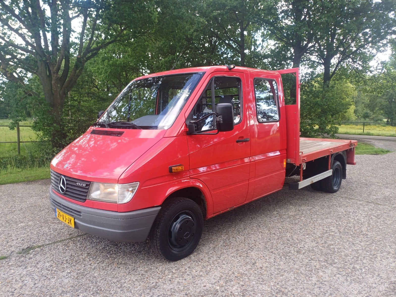 Mercedes-Benz Sprinter 412 D, Auto's, Achterwielaandrijving, Particulier, Te koop, 750 kg
