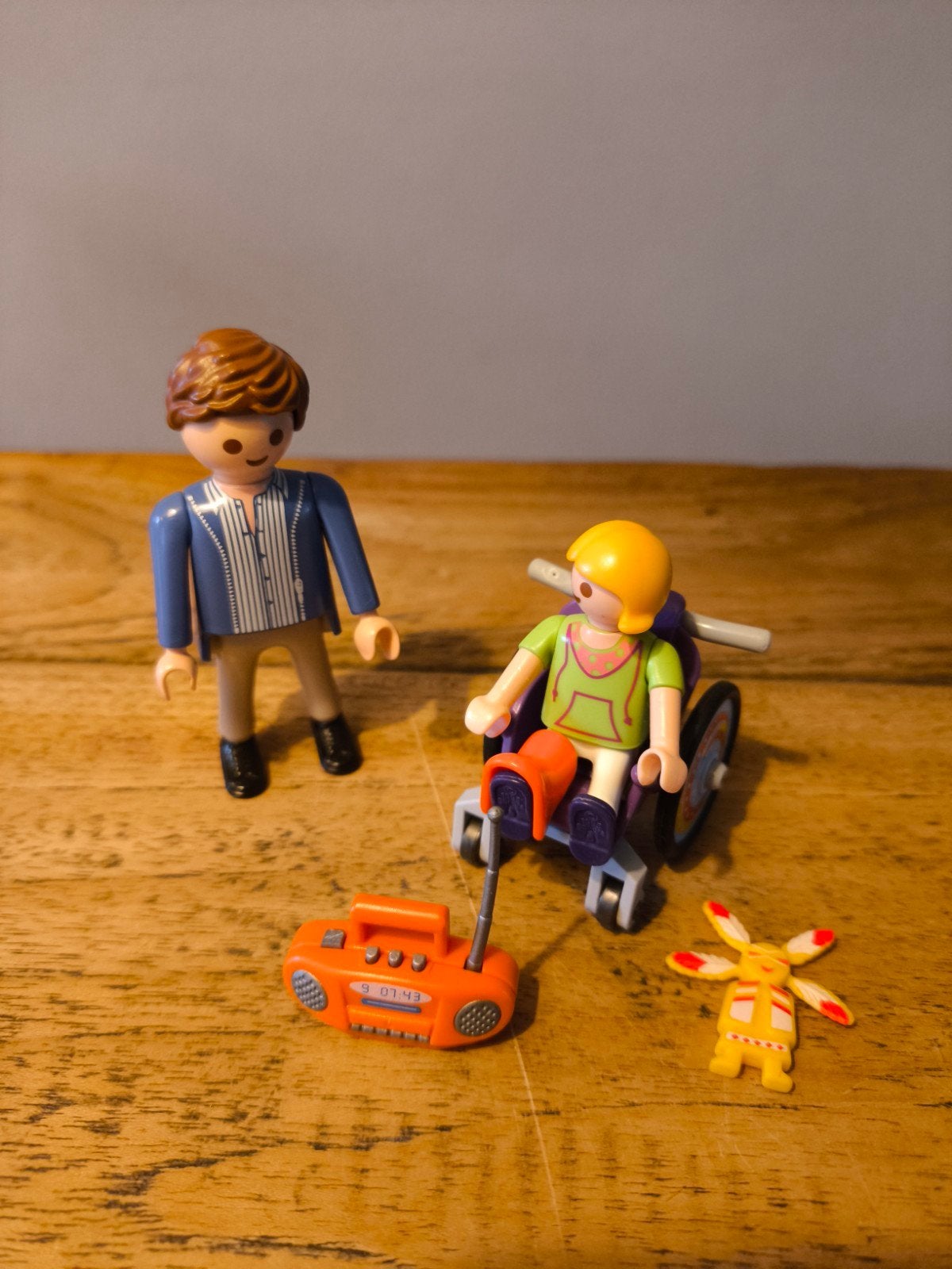 Playmobil 6663 Rolstoel met figuur en accessoires, Ophalen of Verzenden, Zo goed als nieuw, Jongen of Meisje