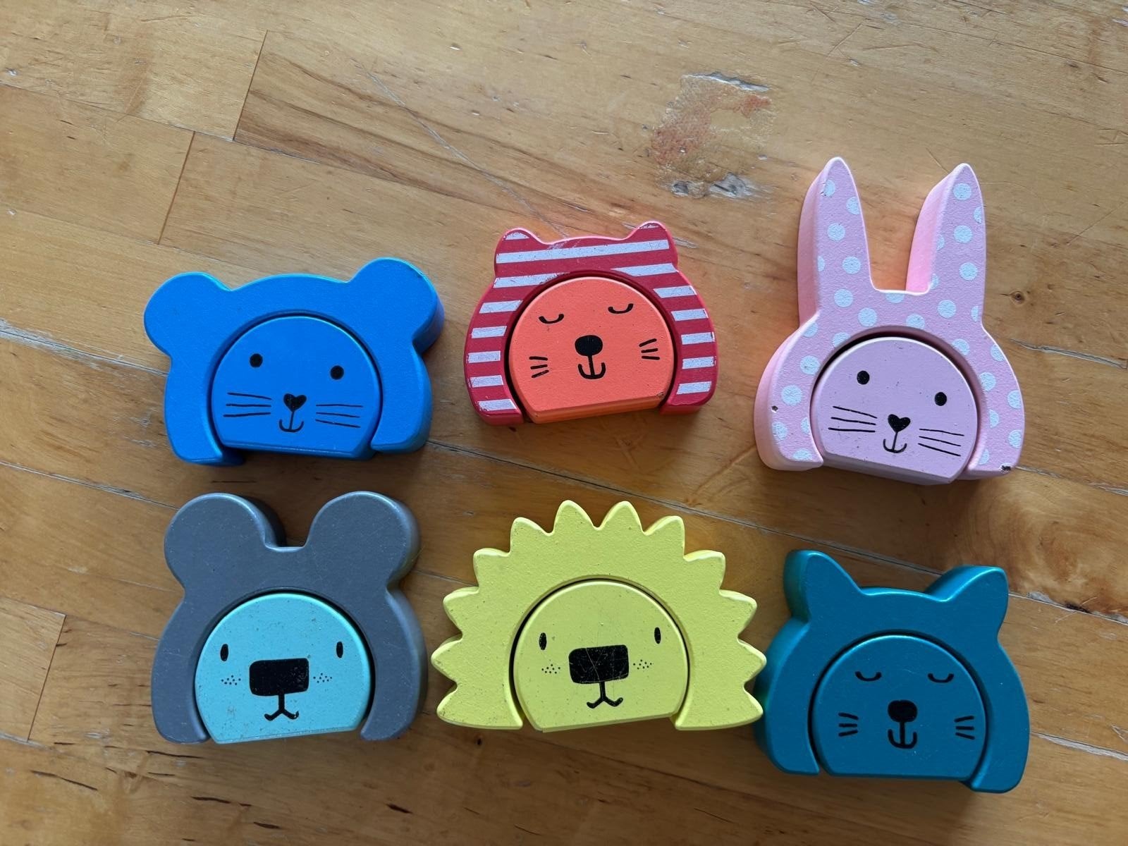 Houten Dieren Puzzel Speelgoed, Ophalen, Gebruikt, Overige typen