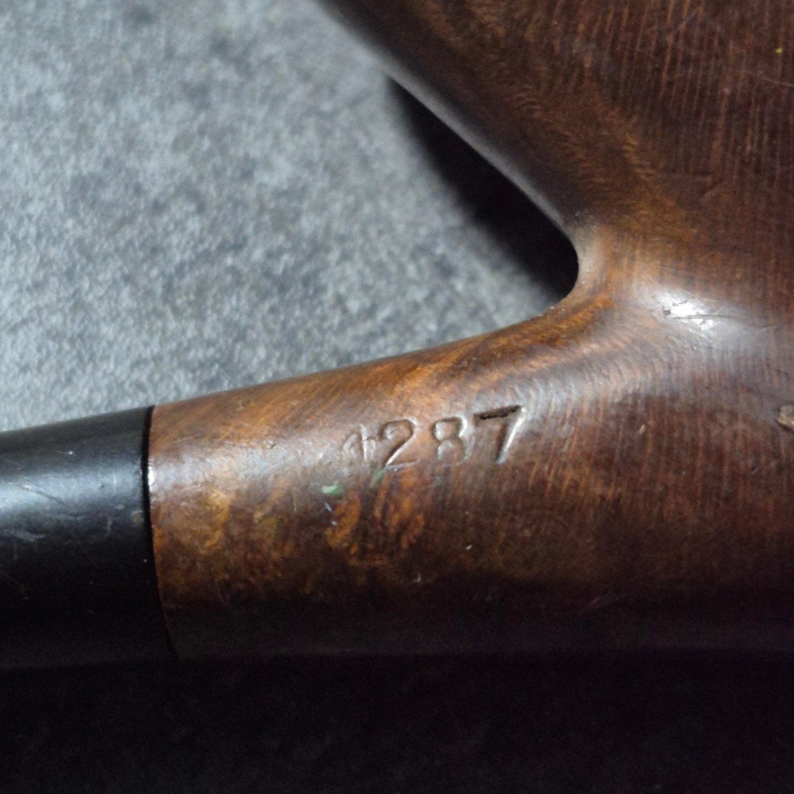 Vintage BC Butz-Choquin Virginia Tabakspijp Pickaxe 1287, Ophalen of Verzenden