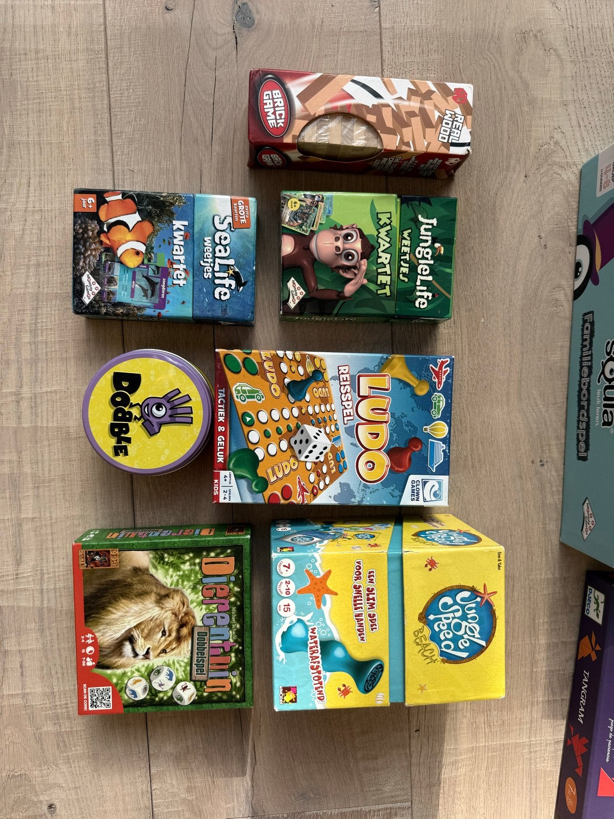 Diverse bordspellen en kaartspellen - Zo goed als nieuw, Een of twee spelers, Ophalen of Verzenden, Zo goed als nieuw, Reisspel