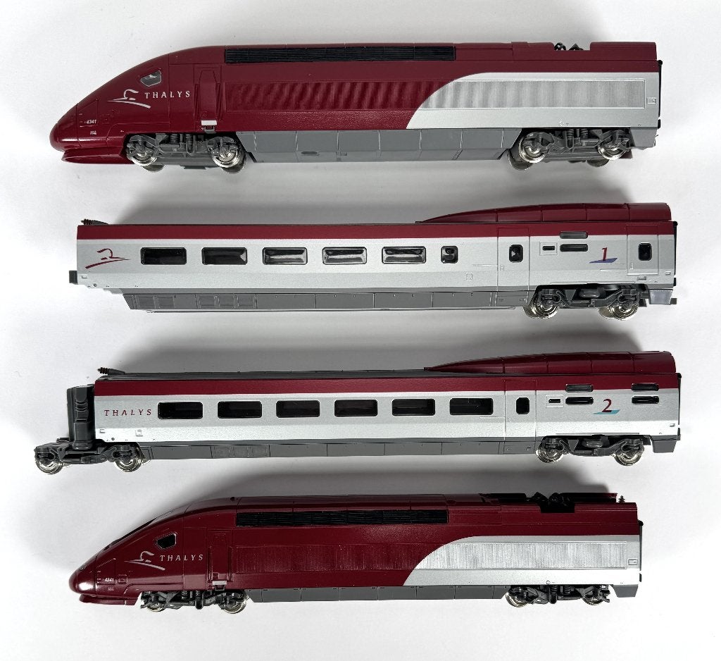 620. Kunststof modeltrein Thalys – TGV, ca. 2000, Ophalen