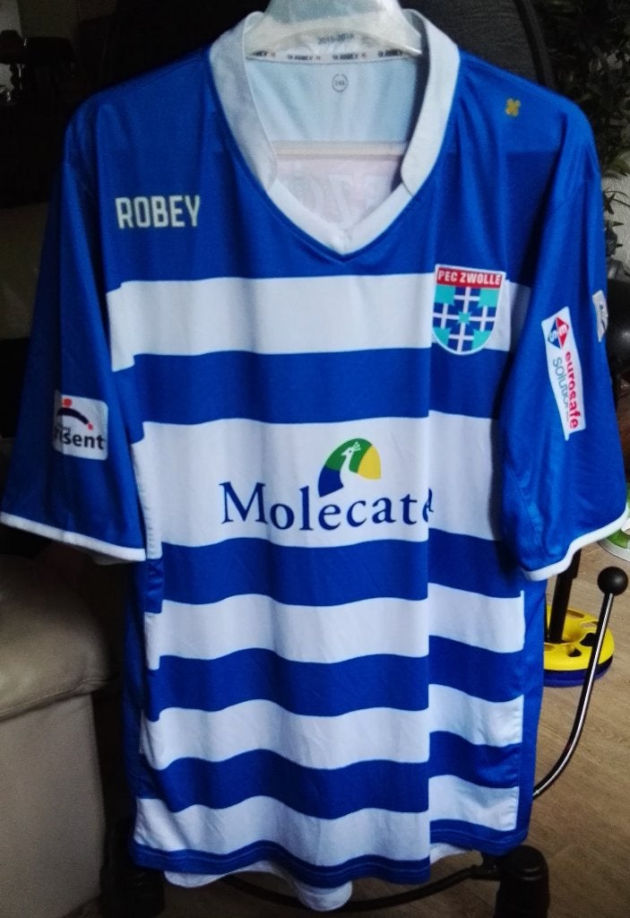 shirt; PEC Zwolle, Robey, 3XL, nieuwstaat, Ophalen of Verzenden, Zo goed als nieuw, Overige binnenlandse clubs, Shirt
