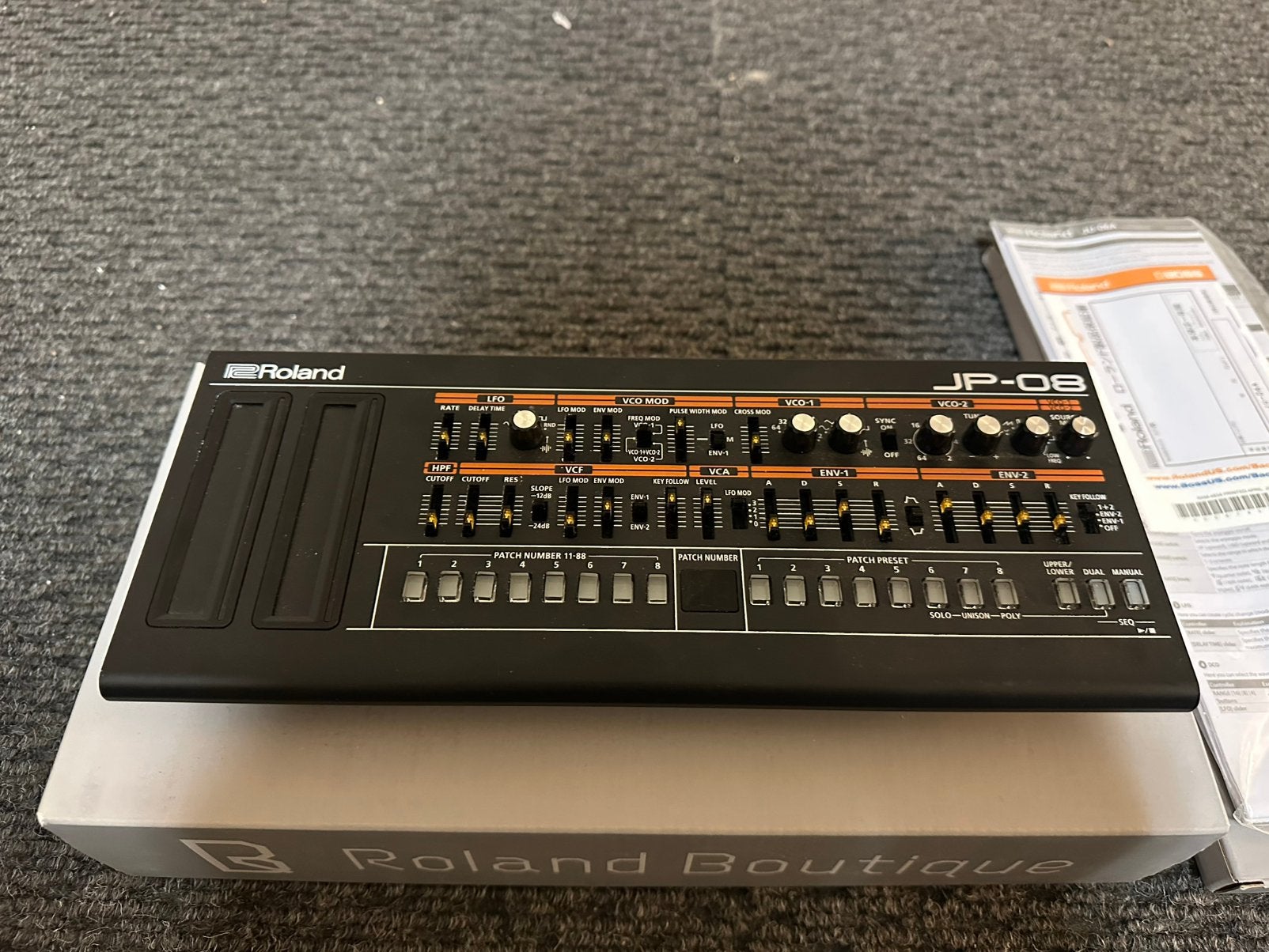 Roland JP-08 Boutique, Ophalen of Verzenden, Zo goed als nieuw, Overige aantallen, Roland