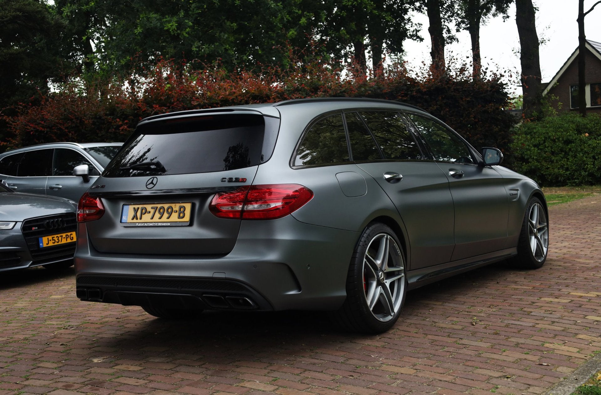 Mercedes-Benz C-klasse Estate AMG 63 S Aut. | Panorama | Des, Automaat, Dealer onderhouden, Achterwielaandrijving, Gebruikt