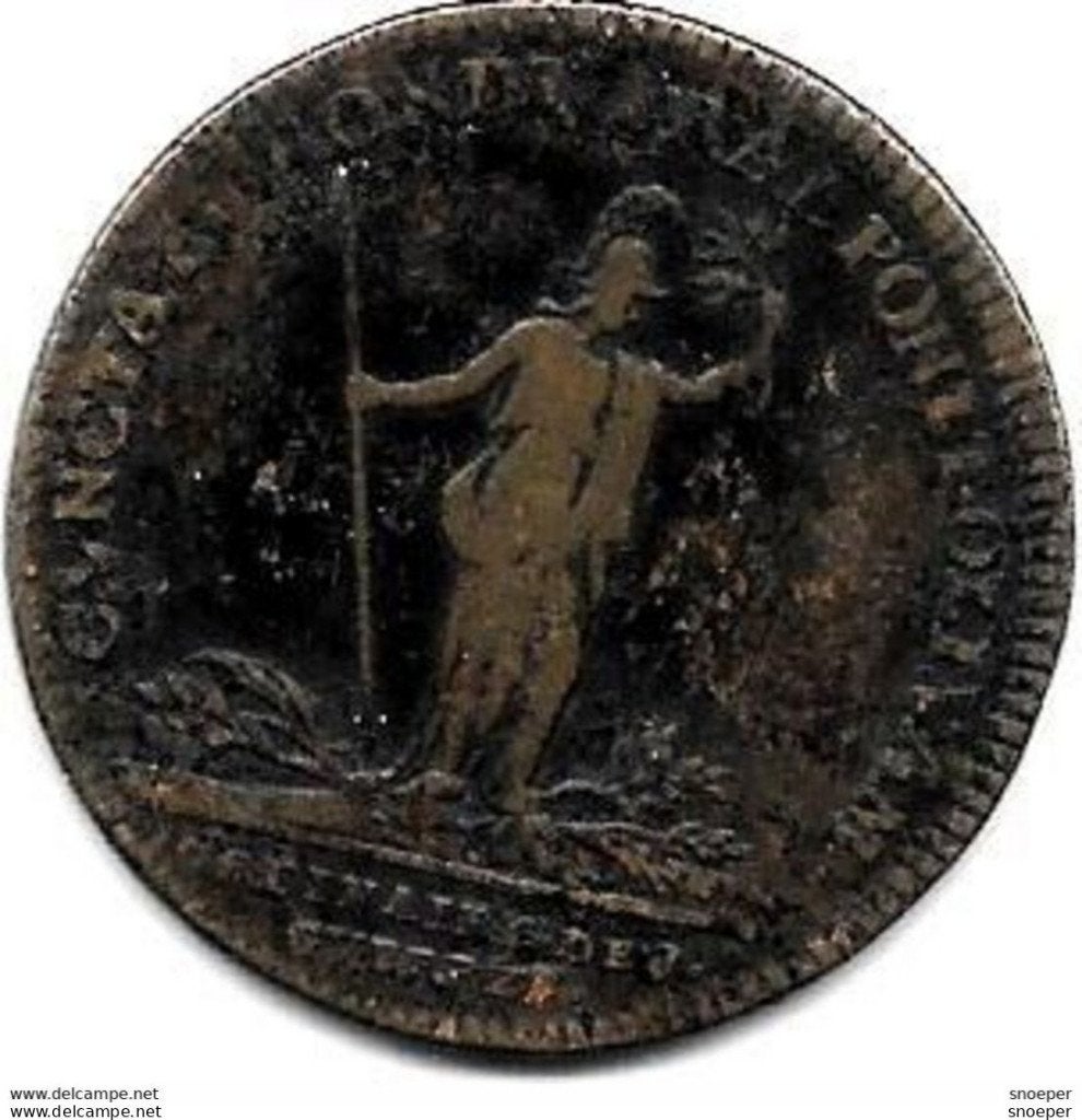 FRANCE jeton ordinaire des geurres(1698), Verzenden, Frankrijk, Losse munt
