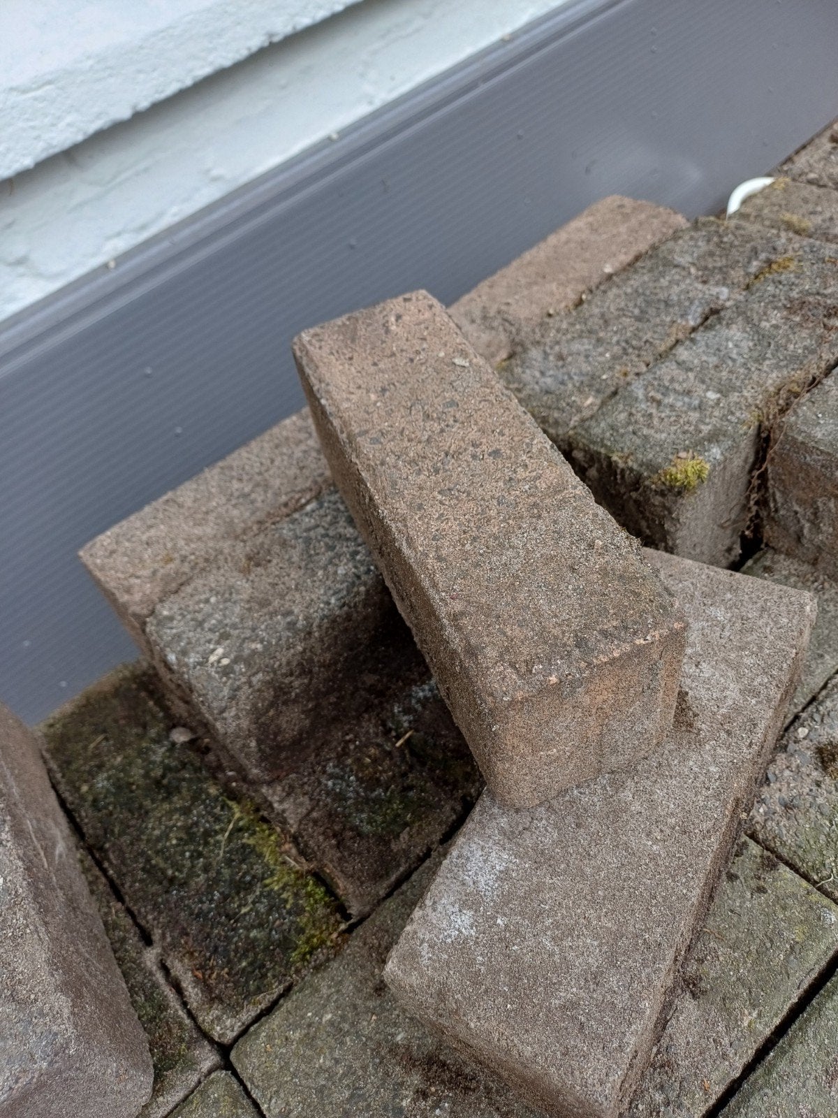 Betonwaaltjes, Ophalen, Gebruikt, Beton, Klinkers