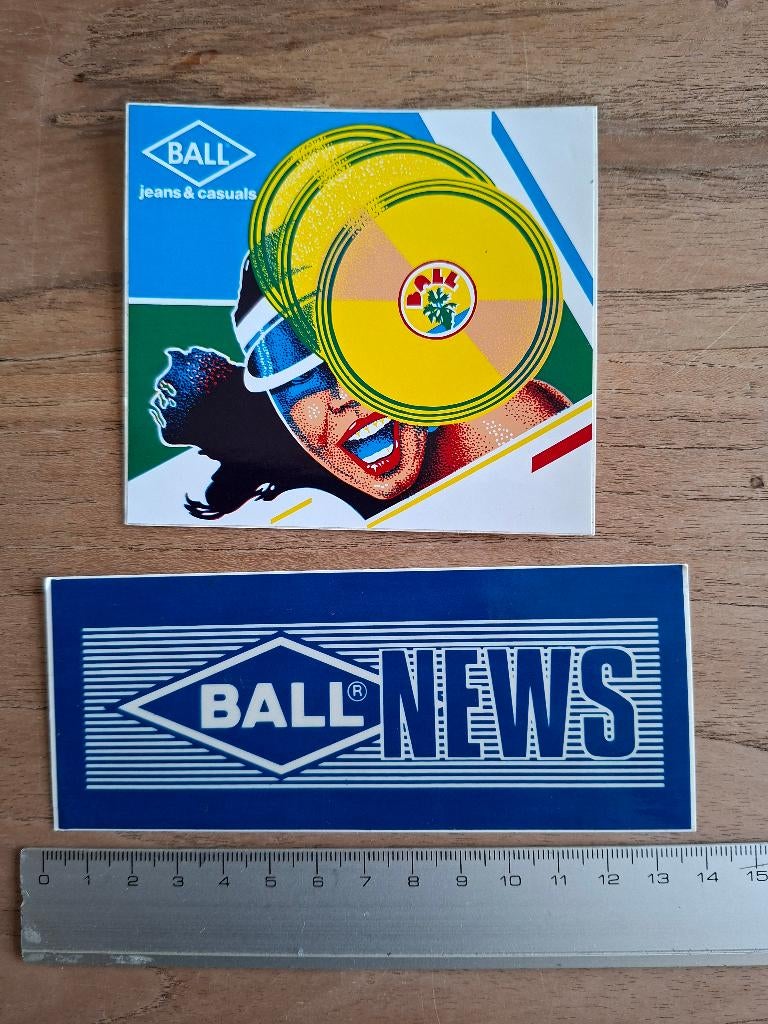 Stickers Ball, Verzenden, Zo goed als nieuw, Merk