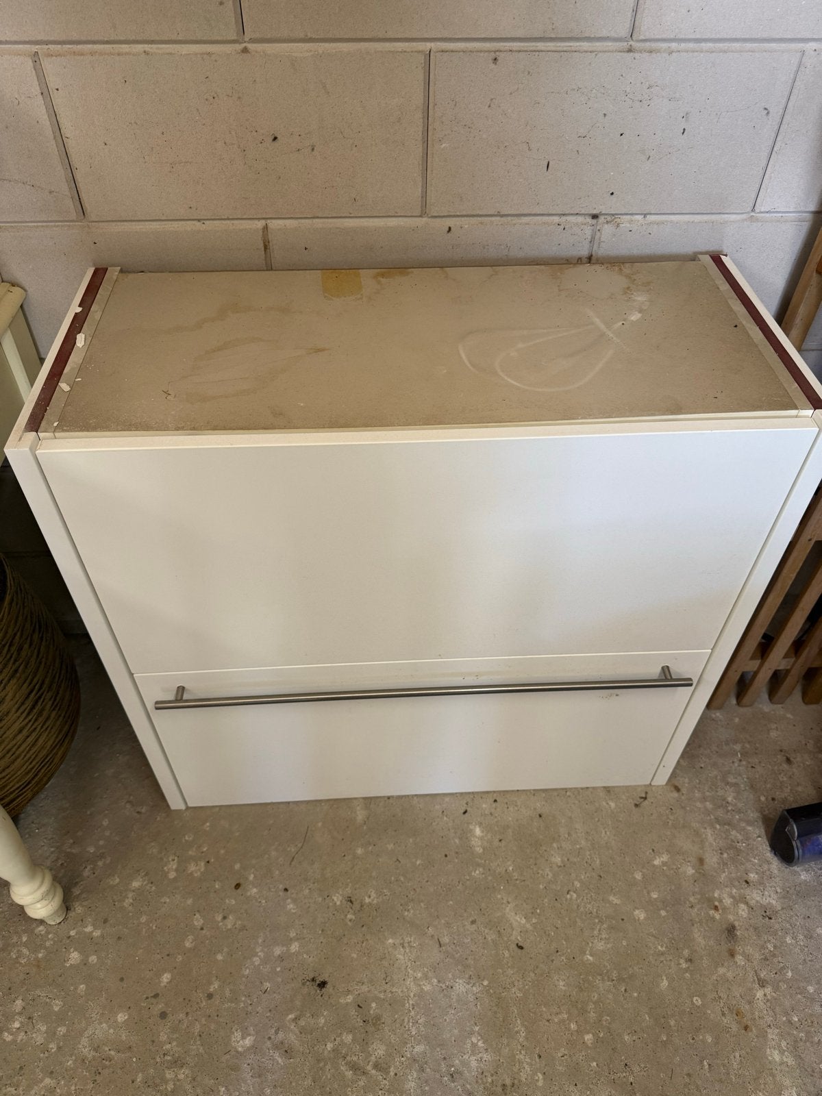 Keukenkast met vouwdeur, 78,5x85,5x38 cm, incl. 2 planken, Ophalen, Gebruikt