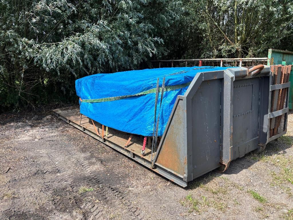 Container flat, Ophalen