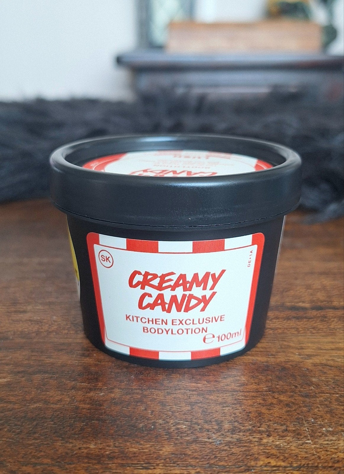 Lush Creamy Candy Bodylotion 100 ml, Verzenden, Zo goed als nieuw, Bodylotion, Crème of Olie