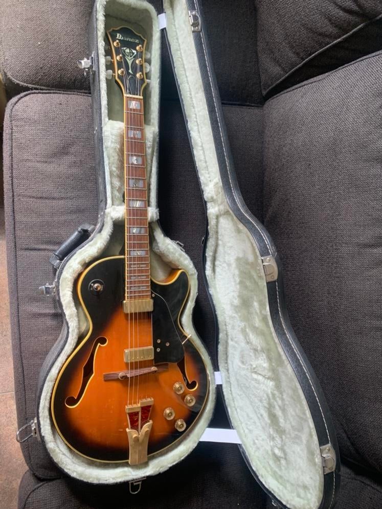 Ibanez George Benson Hollow Body Jazzgitaar, Ophalen, Gebruikt, Hollow body, Ibanez