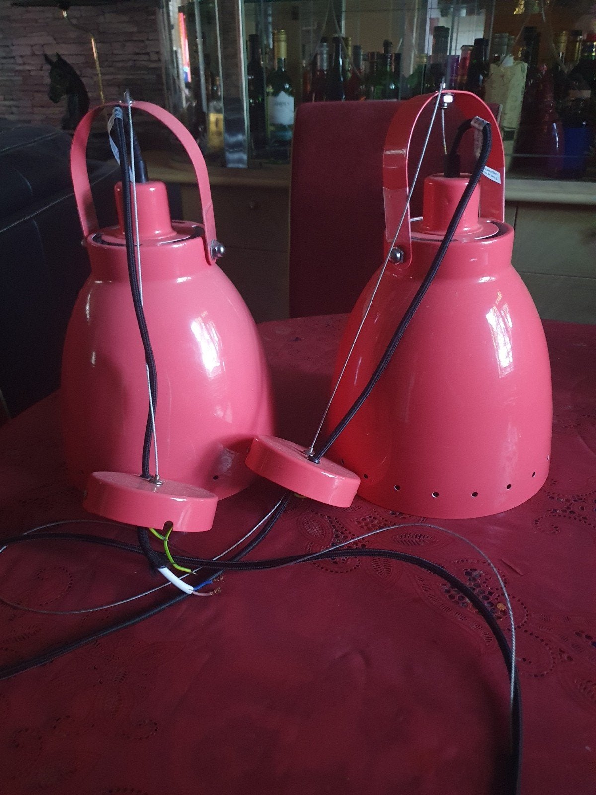 2 hanglampen, Huis en Inrichting, Lampen | Hanglampen, Ophalen of Verzenden