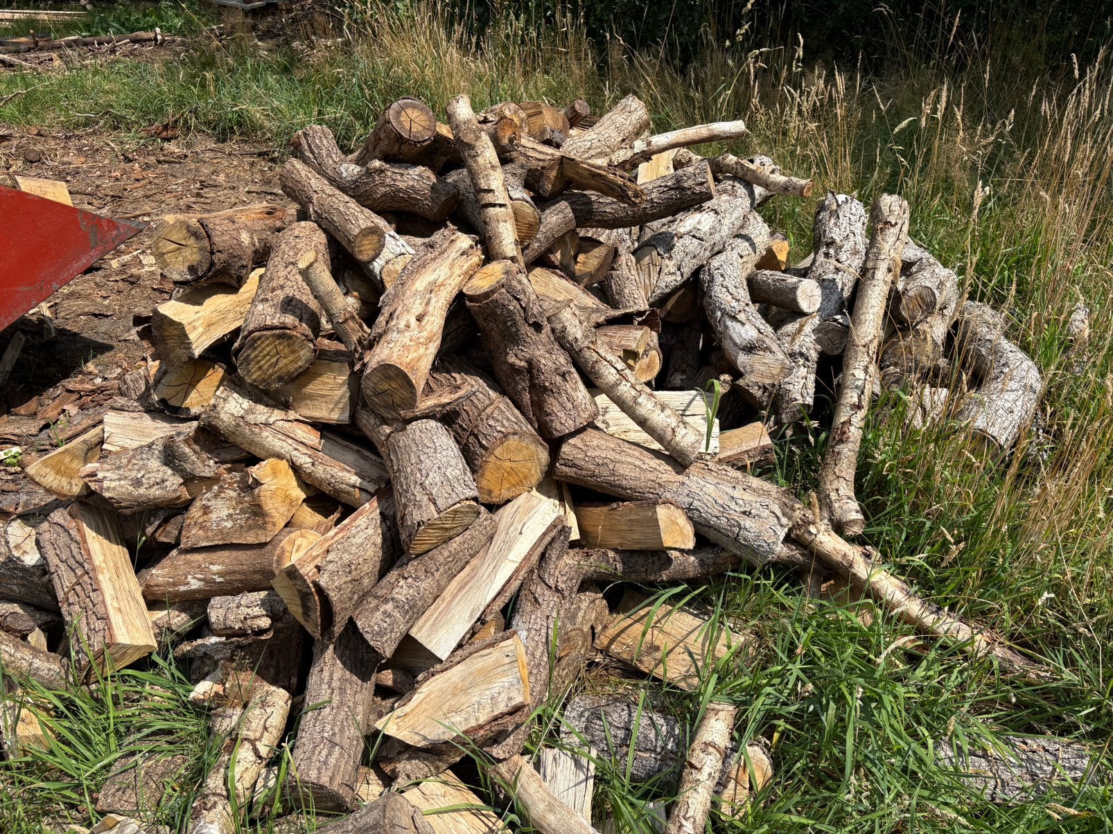 Eikenhout deels gekloofd, Tuin en Terras, Haardhout, Minder dan 3 m³, Ophalen
