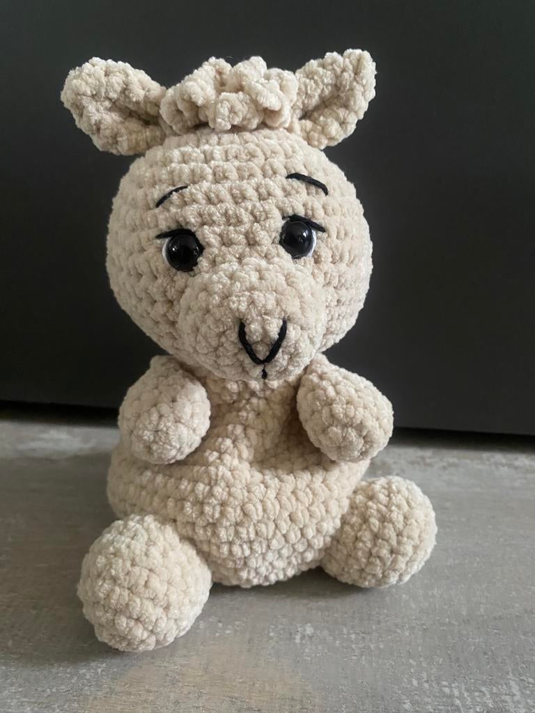 Gehaakte Fluppie alpaca - Handmade, Handgemaakt, Overige typen, Nieuw, Ophalen of Verzenden